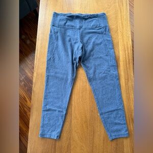 Calvin Klein Blue Cropped Leggings